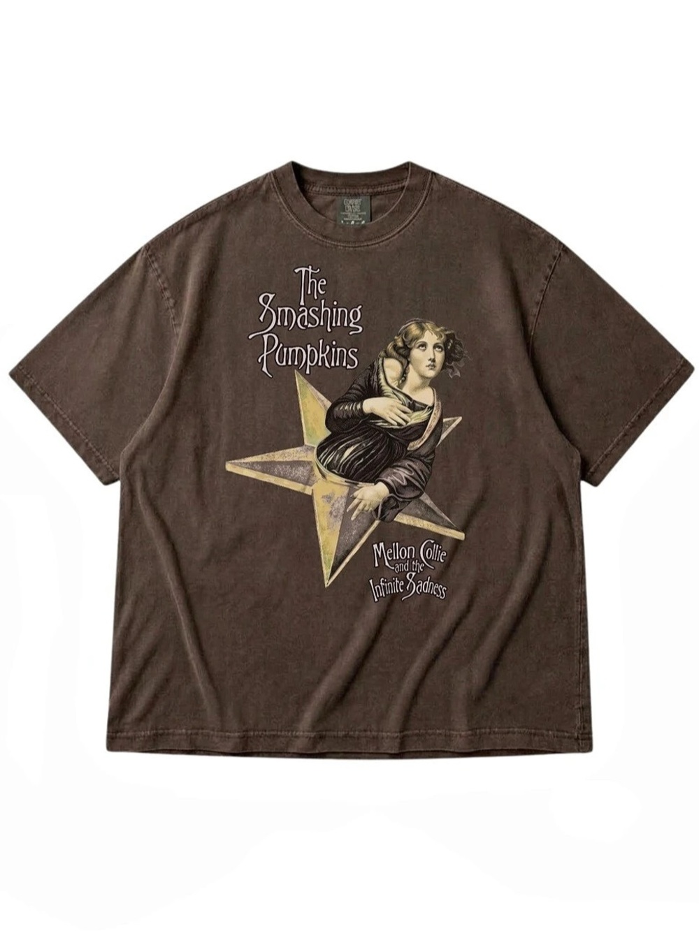 Comfort Colors Espresso Mellon Collie and the Infinite Sadness Graphic Tee